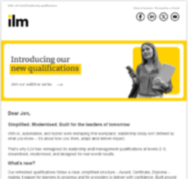 email updates cover