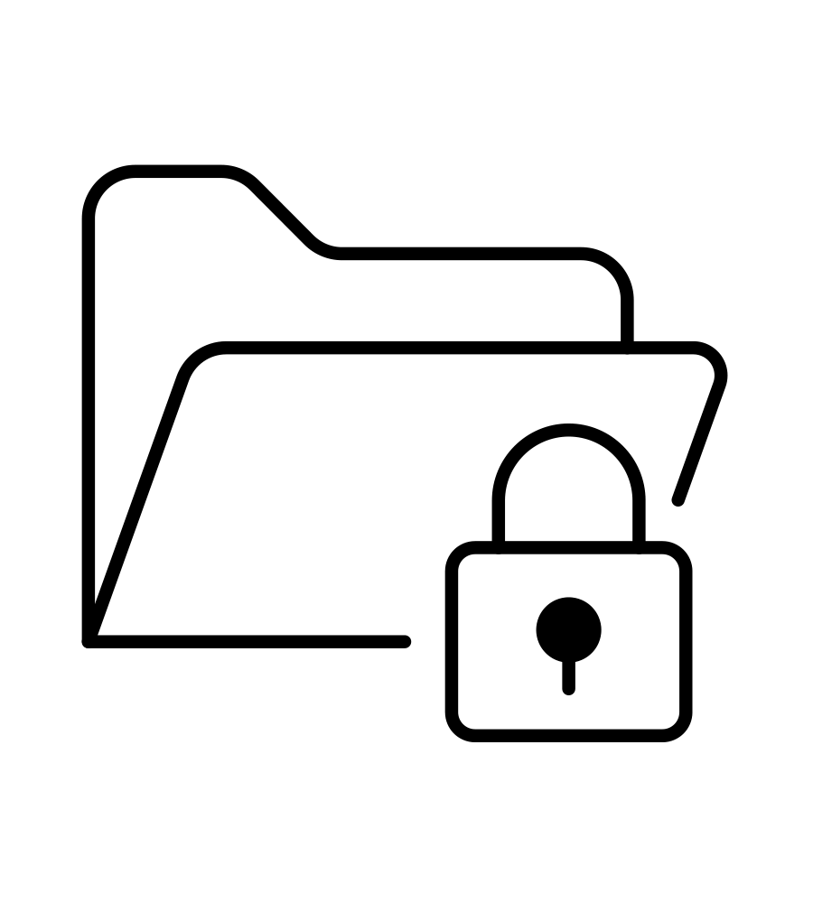 Information security practices icon