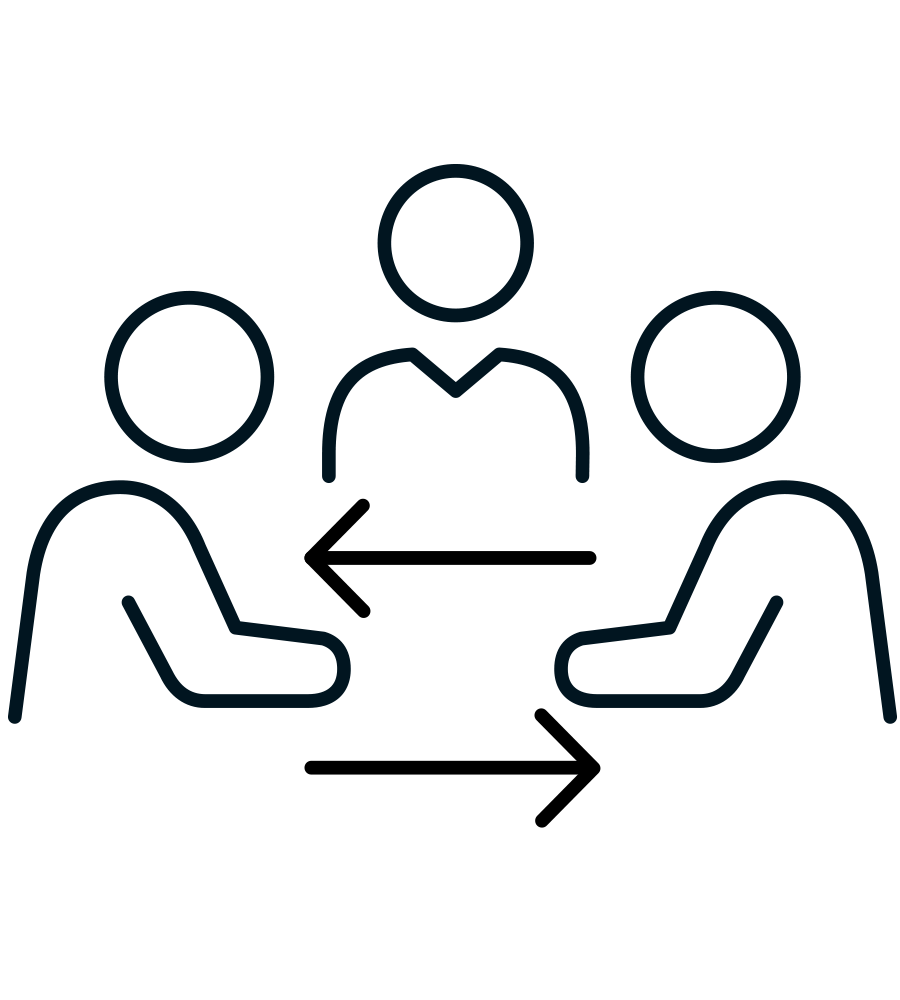 managing conflict icon